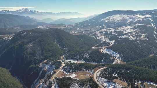 香格里拉森林公路国道