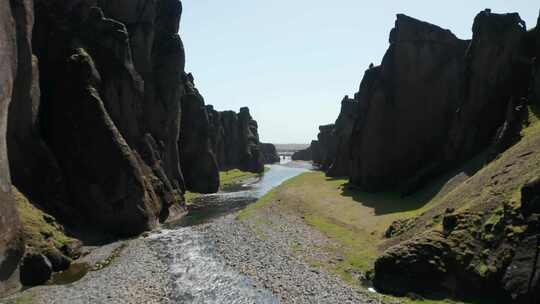 山溪，峡谷，丘陵，山谷