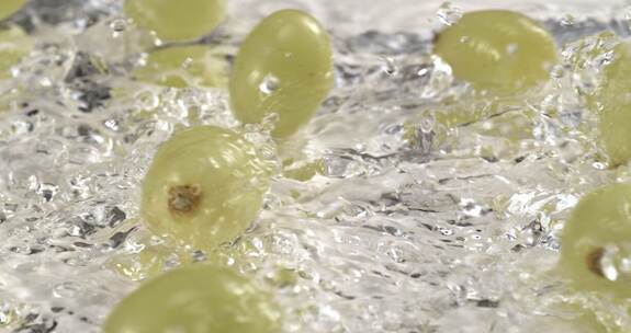 提子 葡萄 水花 食品demo高清在线视频素材下载