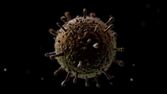 病毒细菌3d动画