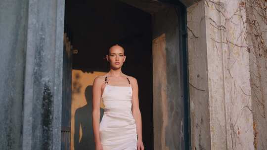 摆姿势，看着相机，模特，女人