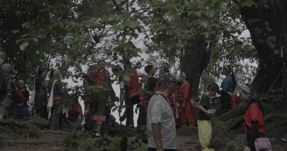 云南佤族拉木鼓祭祀活动