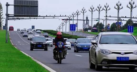 4K高清实拍道路交通车流