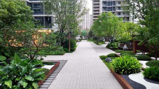 现代小区园林景观