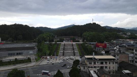 福建古田会议纪念馆航拍