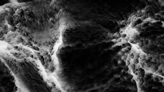 艺术流动抽象流体背景黑白