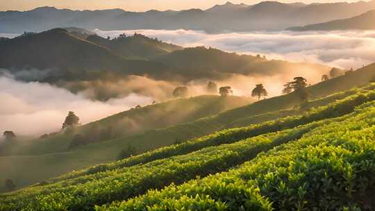 高山云雾茶园绿茶