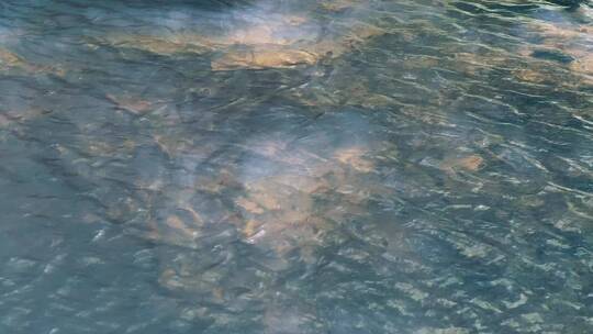 河里流淌的水视频素材模板下载