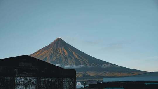 马荣火山的风景