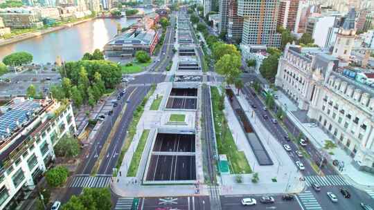 阿根廷，Paseo Del Bajo，布