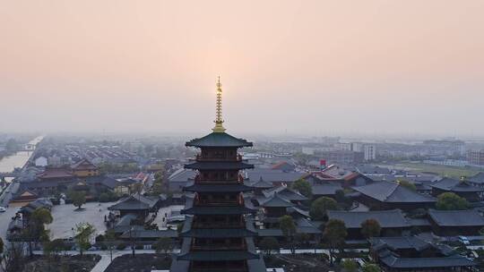 中国传统文化寺庙建筑宝山寺