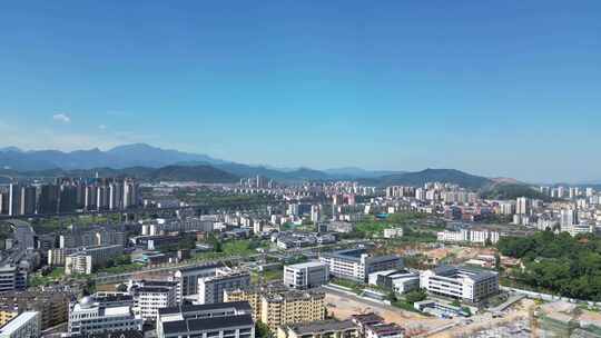 航拍江西宜春风光宜春大景