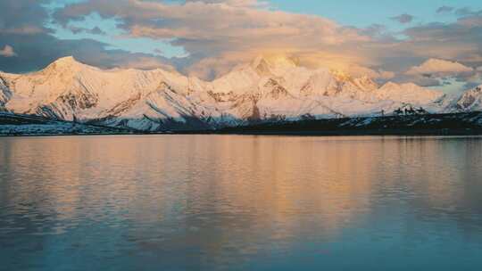 湖泊河流雪山延时摄影合集