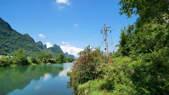 桂林阳朔遇龙河