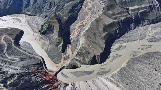 新疆安集海大峡谷航拍