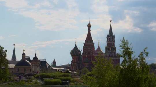 俄罗斯莫斯科地标建筑