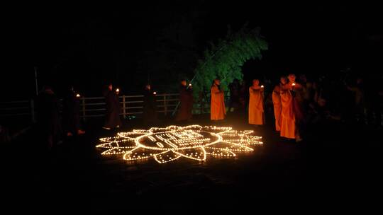 安徽九华山甘露寺祈福视频合集