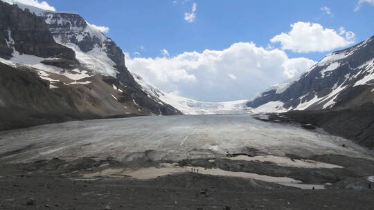 冰川的唯美景观