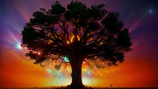 生命起源宇宙树生命树能量合集