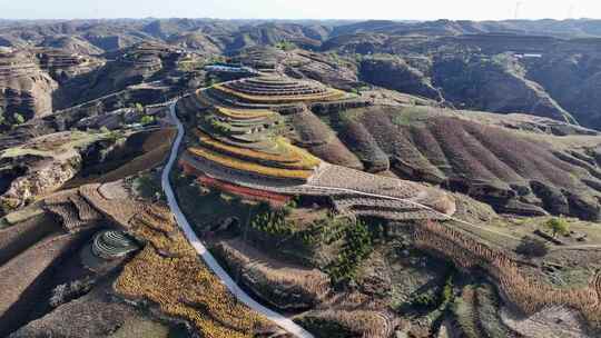 陕北黄土高原地貌