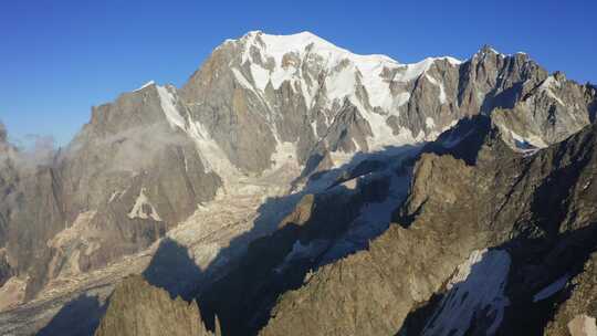 阿尔卑斯山，山脉，峰，游览杜勃朗峰