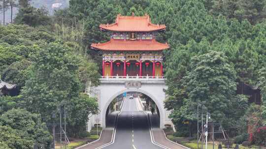 珠海斗门区金台寺航拍