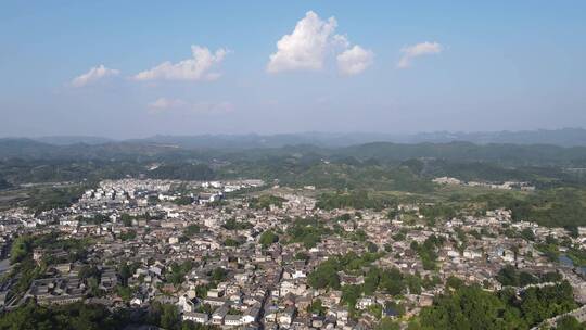 贵州贵阳城市风光旅游景点航拍