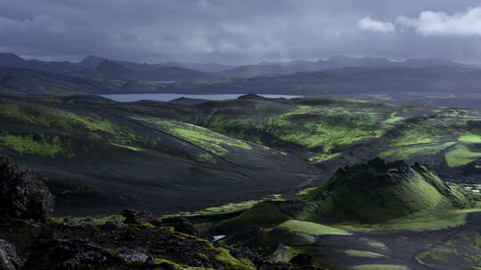 冰岛火山地貌