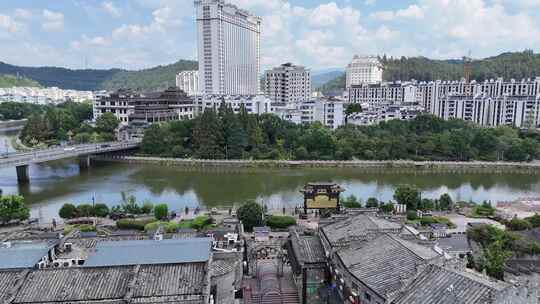 福建泰宁古城航拍