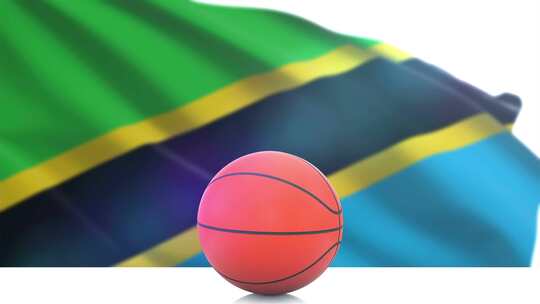 坦桑尼亚国旗篮球