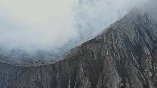 火山，布罗莫，印度尼西亚，蒸汽