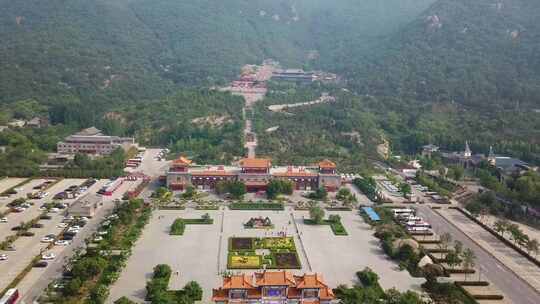 4K航拍天津盘山风景区