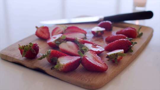 水果草莓美食宣传片素材