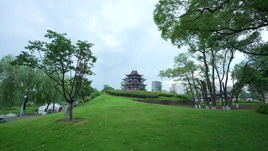 武汉武昌区绿色生态紫阳公园