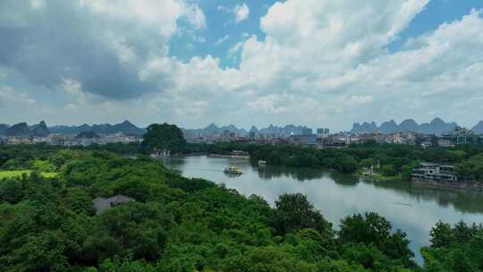 4K航拍-多分镜-桂林漓江风景