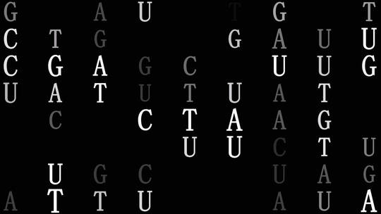 化学生物碱基粒子动画墙背景视频素材模板下载