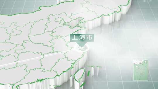 上海辐射全国地图