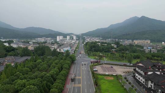 江西九江中华贤母园4A景区航拍