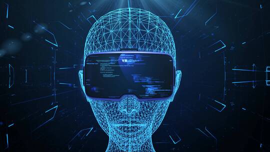未来感VR展示模板AE视频素材教程下载