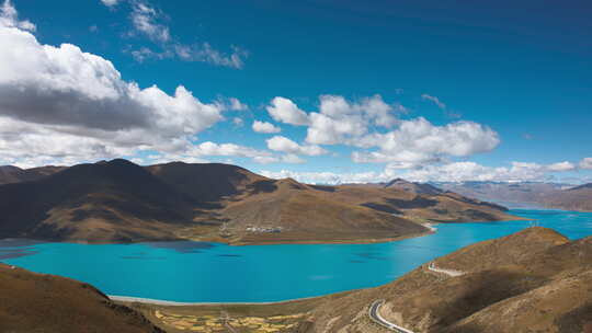 西藏 圣湖 羊卓雍错