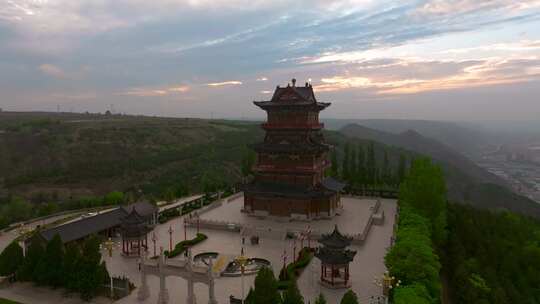 环县西山文昌阁景区