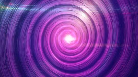未来力打造的紫能魔法高科技数字隧道螺旋涡