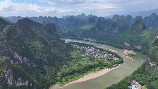 航拍风景 桂林山水 大美中国 壮丽山河