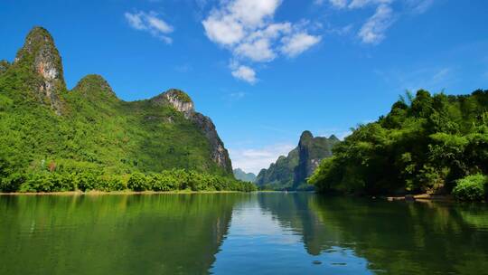 广西美景 桂林山水 漓江风光 漓江漂流