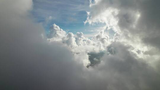 无人机航拍云层