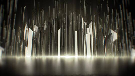 4k熠熠生辉水晶粒子动画庆典背景视频素材模板下载