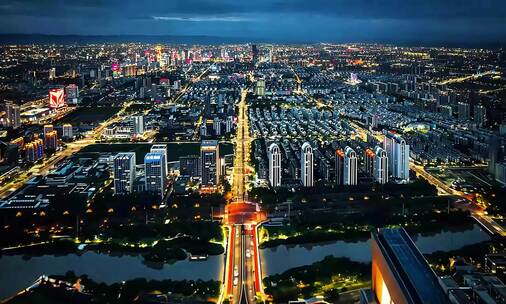 【合集】浙江宁波城市夜景 宁波地标建筑