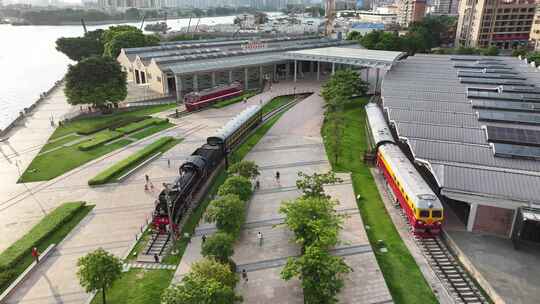 中国广东省广州市荔湾区广州铁路博物馆