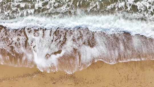 沙滩 海滩 大海 海浪 海岸线