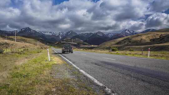 新西兰阿瑟山口之路